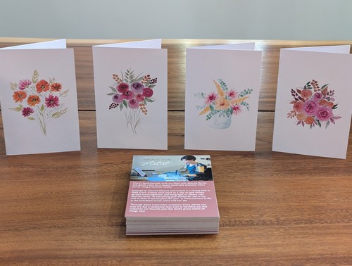 Watercolor Card Set from Ciara Dierking