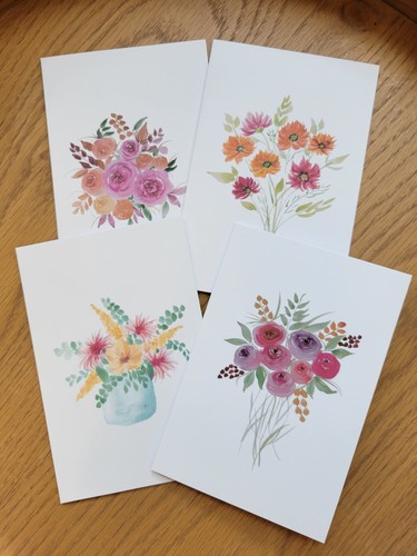 Watercolor Card Set from Ciara Dierking