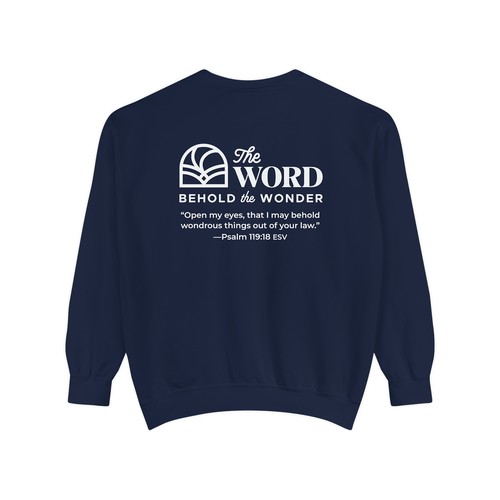The Word Navy Sweatshirt XL