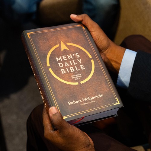 CSB Men's Daily Bible, Hardcover