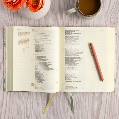 CSB Notetaking Bible, Floral Cloth over Board, ROH Edition