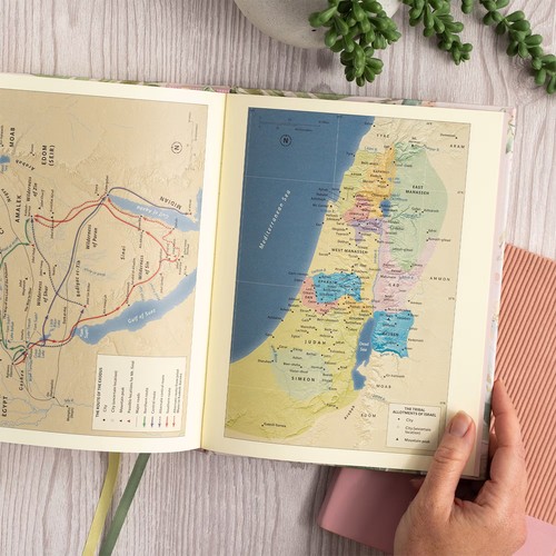 CSB Notetaking Bible, Floral Cloth over Board, ROH Edition