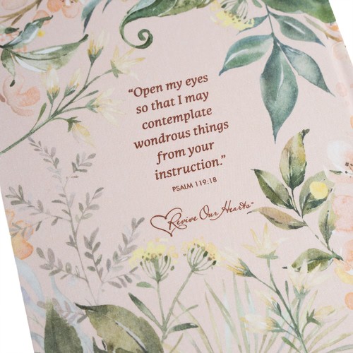 CSB Notetaking Bible, Floral Cloth over Board, ROH Edition