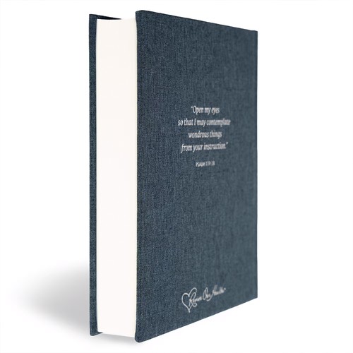 CSB Notetaking Bible Medium Blue Cloth over Board, ROH Edition