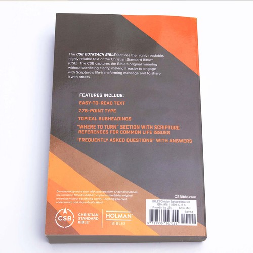 CSB Outreach Bible: Faithful and True