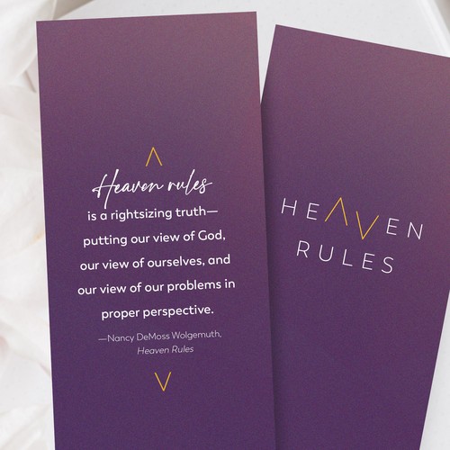 Heaven Rules Bookmark