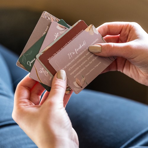 Incomparable: Reflections on Jesus Scripture Cards