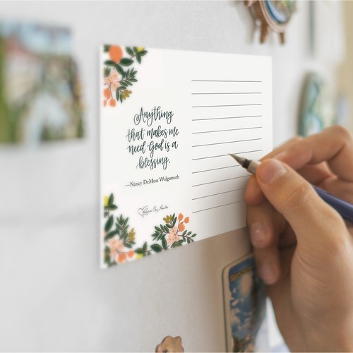 Anything That Makes Me Need God—Magnetic Notepad