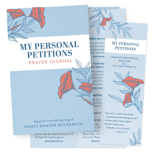 My Personal Petitions Booklet & Bookmark