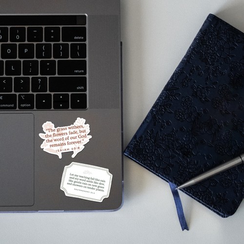 Isaiah 40:8 Sticker Sheet