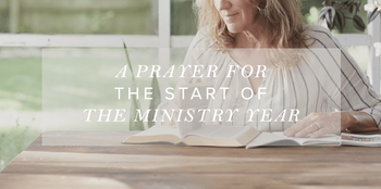 A Prayer for the Start of the Ministry … image