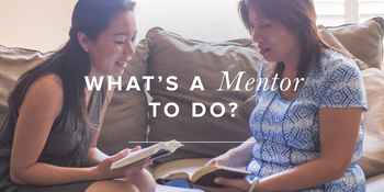 What’s a Mentor to Do? image