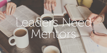 Leaders Need Mentors image